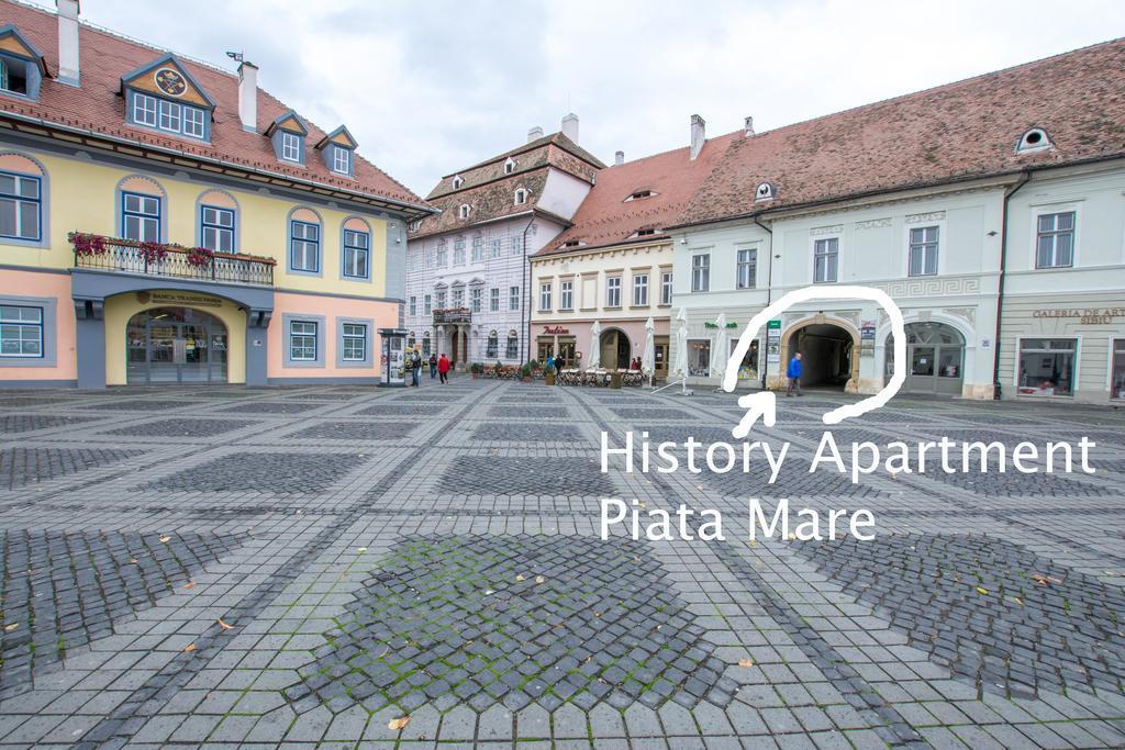 History Apartments Piata Mare Σίμπιου Εξωτερικό φωτογραφία